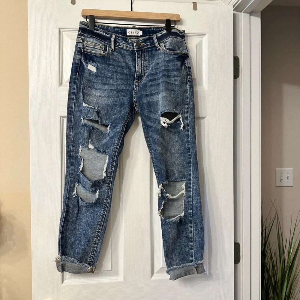 Cello Distressed Denim - Picture 1 of 4